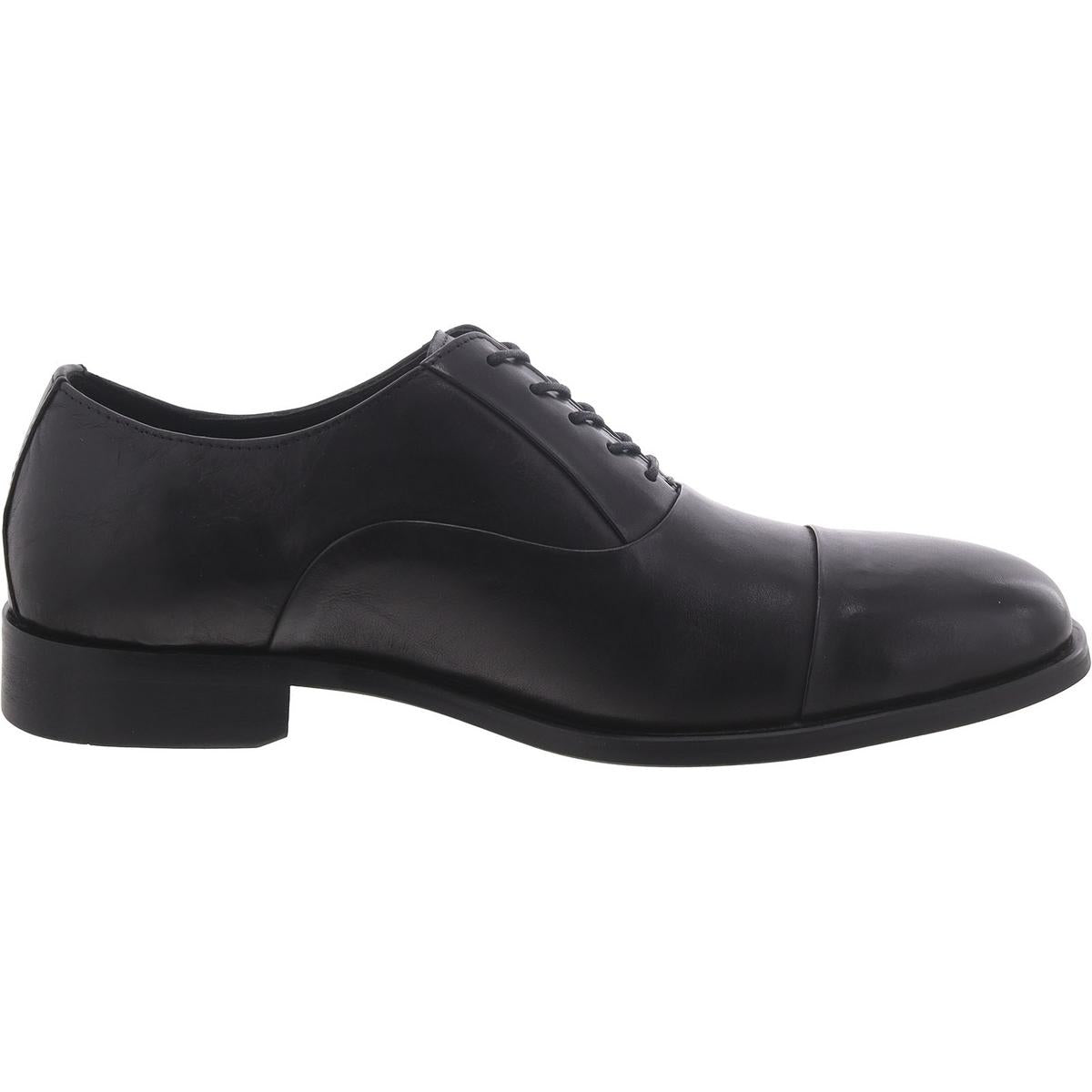 Pep Mens Leather Toe Cap Oxfords