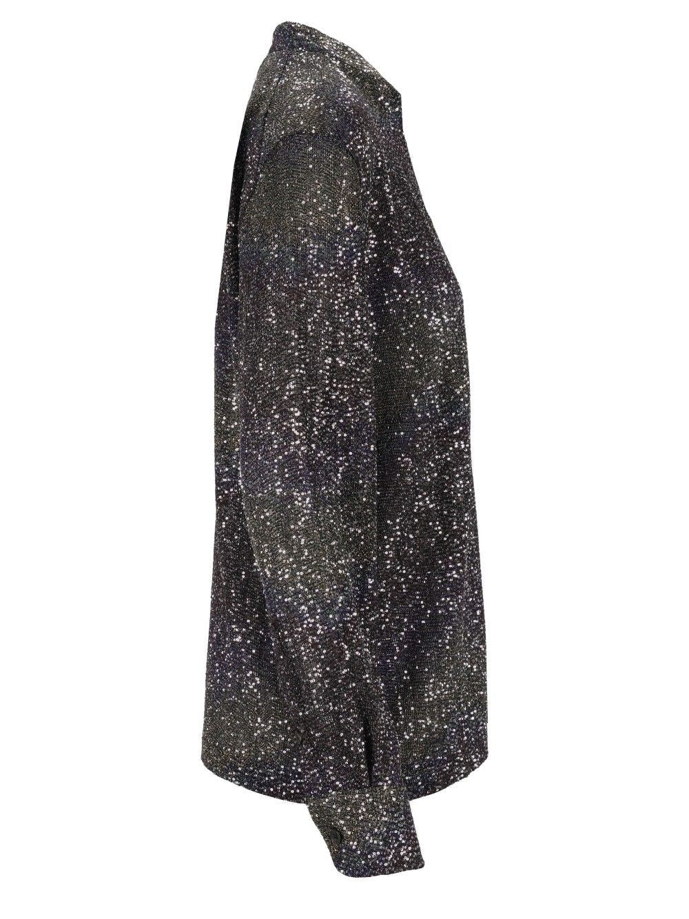 Missoni Women Oversized Shirt With Sequin Appliqué