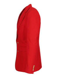 Celine Men Tailored Blazer In Lined Wool Flannel