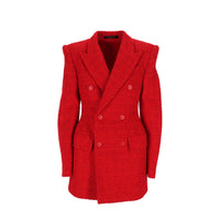 Balenciaga Balenciaga Tweed Blazer Jacket Women