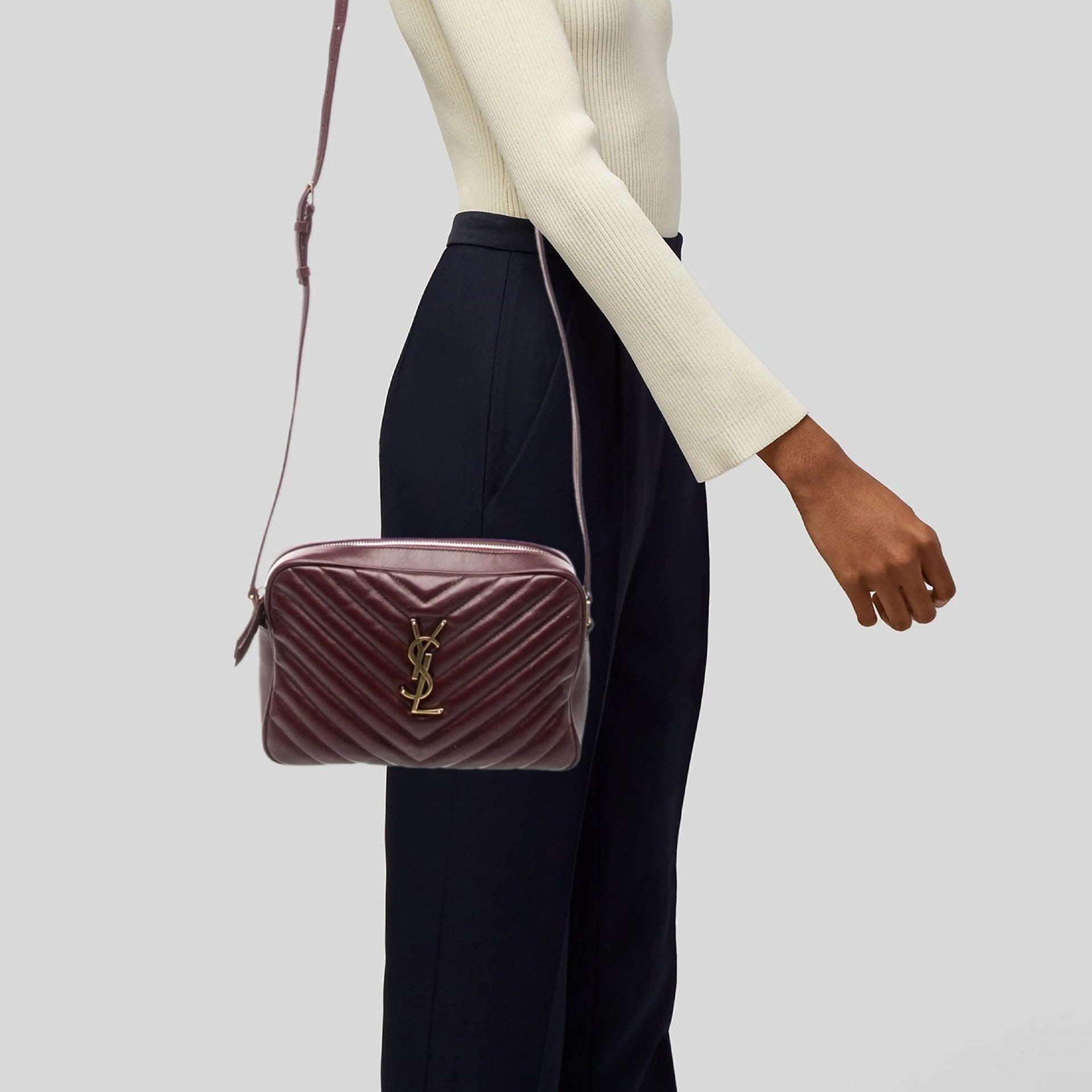 Saint Laurent Saint Laurent Medium Lou Camera Shoulder Bag Women