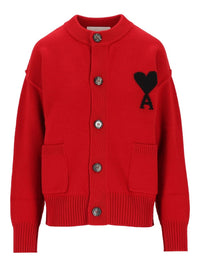 Ami Ami Women Wool Ami De Coeur Cardigan