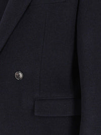 Saint Laurent Men Double-Breasted Coat