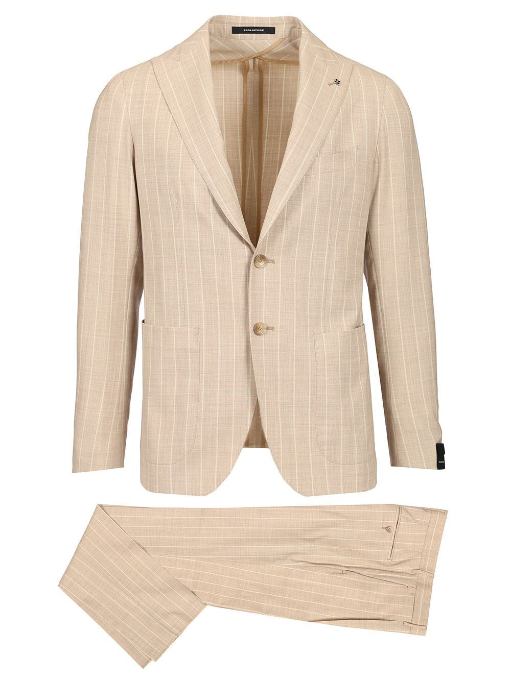 Tagliatore Tagliatore Men "Montecarlo" Dress In Wool And Silk