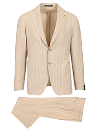 Tagliatore Tagliatore Men "Montecarlo" Dress In Wool And Silk