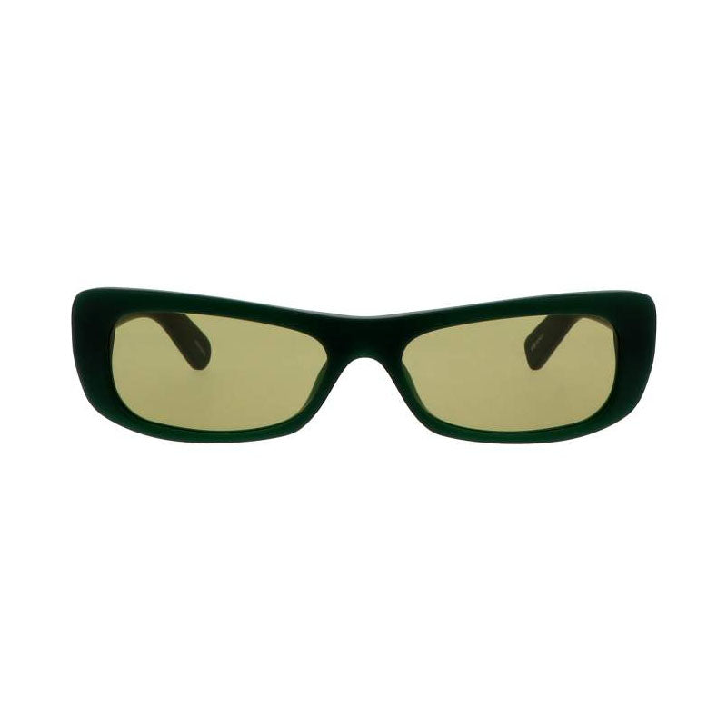Jacquemus Sunglasses Rectangle Full Rim, Red Frame and Grey Lens JAC/55С2