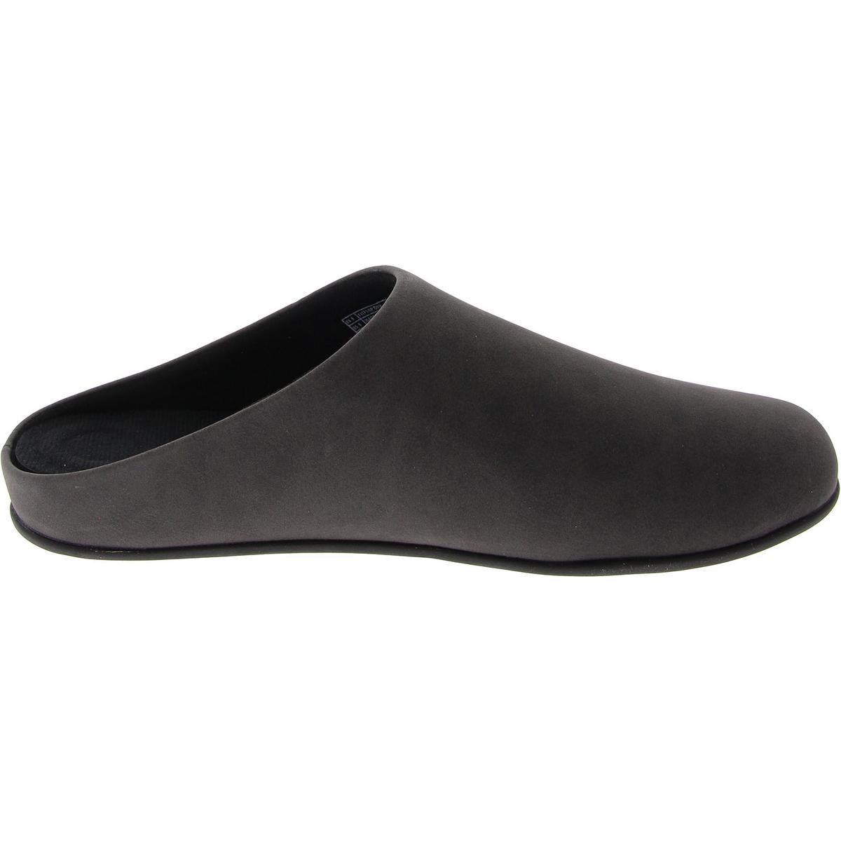 Shove Mule Mens Leather Slip On Mule Slippers