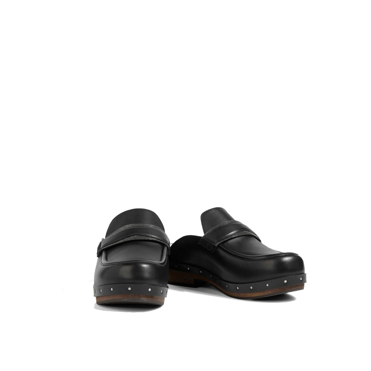 Brunello Cucinelli Brunello Cucinelli Leather Clogs Mules Women