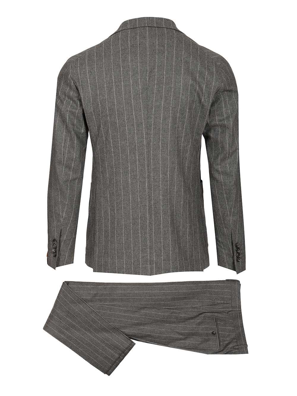 Tagliatore Men "Montecarlo" Pinstriped Suit