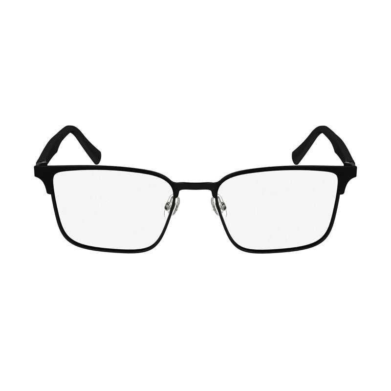 Salvatore Ferragamo Eyeglasses Square Full Rim, Matte Black Frame and Clear Demo Lens Lens SF2226002