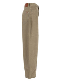 Weekend Max Mara Women Cotton Drill Trousers