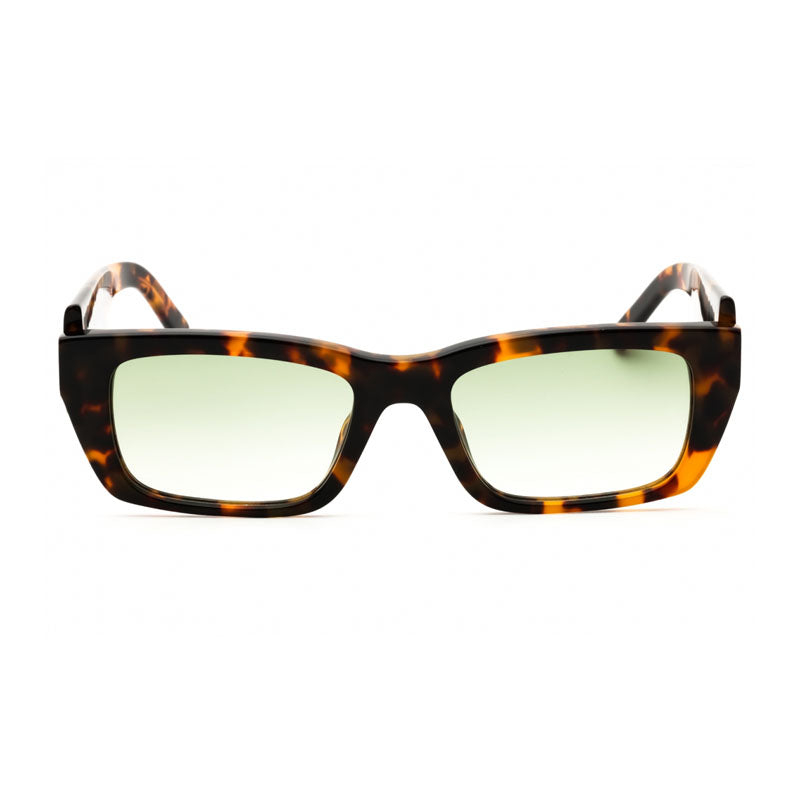 Palm Angels Sunglasses Rectangle Full Rim, Black Frame and Dark Grey Lens PERI002PALM1007
