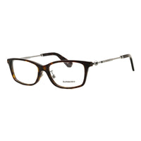 Burberry Burberry Eyeglasses Rectangle Full Rim, Brown Frame and Clear Demo Lenses Lens BE2414D4116