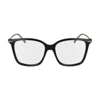 Salvatore Ferragamo Eyeglasses Square Full Rim, Black Frame and Clear Demo Lenses Lens SF2992001