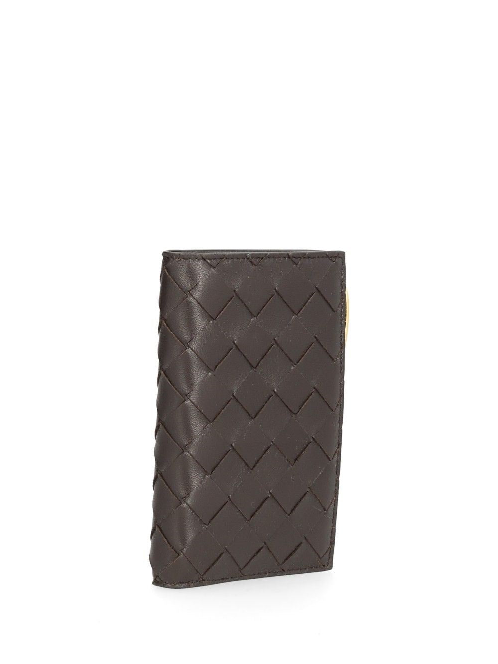 Bottega Veneta Women Medium Bi-Fold Braided Wallet