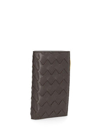 Bottega Veneta Women Medium Bi-Fold Braided Wallet