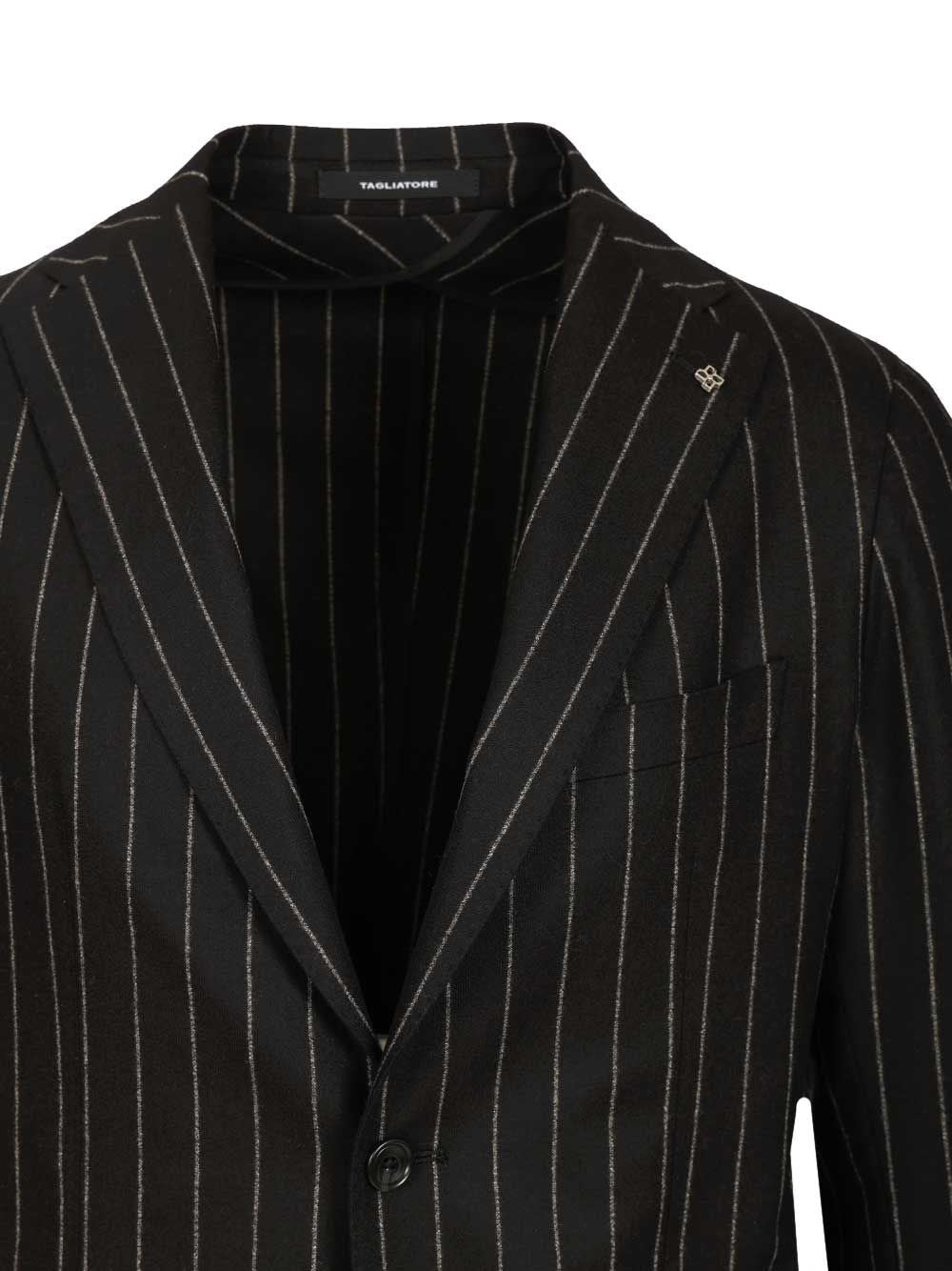 Tagliatore Tagliatore Men "Montecarlo" Pinstriped Suit