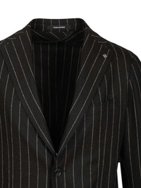 Tagliatore Tagliatore Men "Montecarlo" Pinstriped Suit