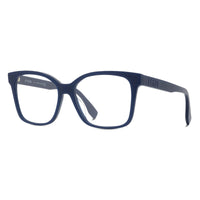 Fendi Eyeglasses Square Full Rim, Midnight Blue Frame and Clear Demo Lenses Lens FE50016I090