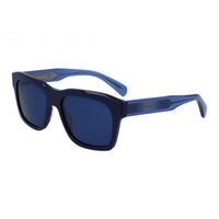 Salvatore Ferragamo Sunglasses Square Full Rim, Blue Frame and Blue Lens SF1087SN414