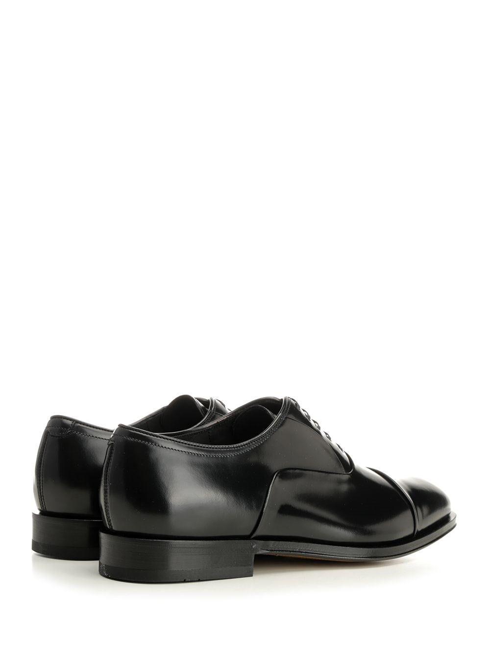Ferragamo Men Oxford With Toe Cap