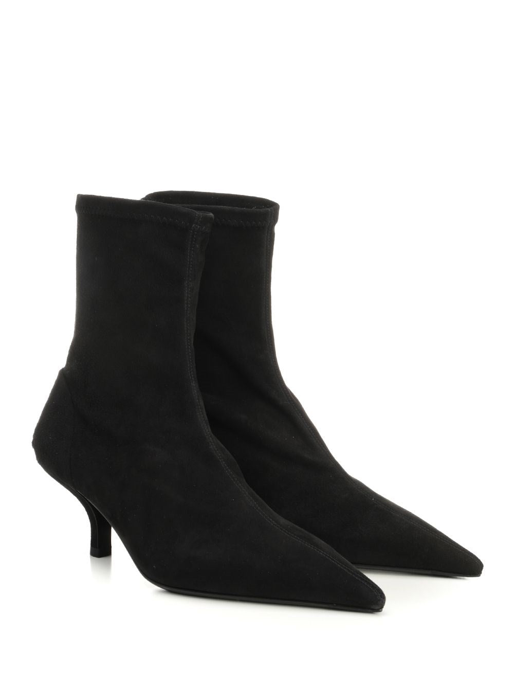 Toteme Women Suede Heeled Boots