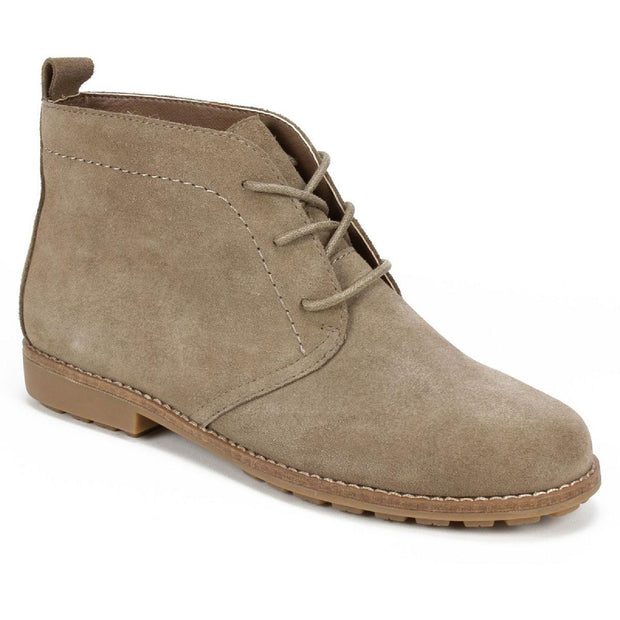 Auburn Womens Suede Lace Up Ankle Boots