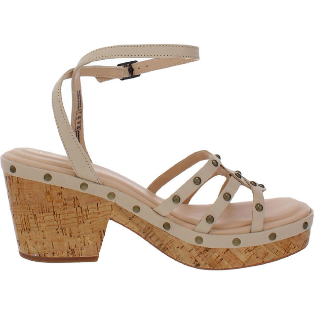 Maritsa 70 Sun Womens Leather Ankle Strap Platform Sandals