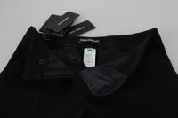 Dolce & Gabbana Black High Waist Women Women's Pants