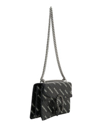 Gucci Womens X Balenciaga Logo Print Dionysus Shoulder Bag