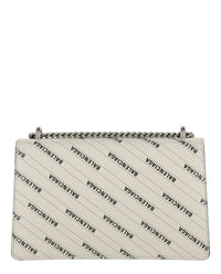 Gucci Womens X Balenciaga Logo Print Dionysus Shoulder Bag