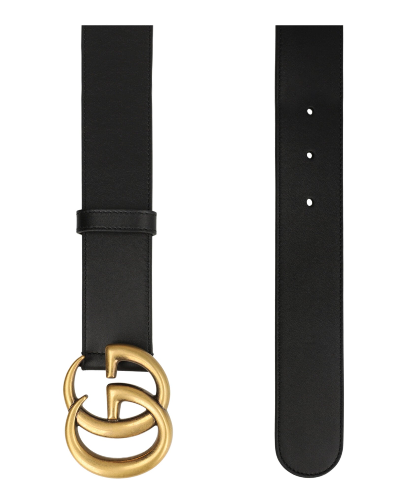 Gucci Gucci Womens GG Marmont Wide Belt