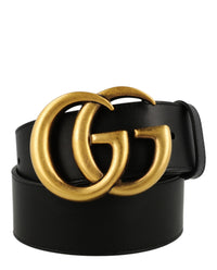Gucci Gucci Womens GG Marmont Wide Belt
