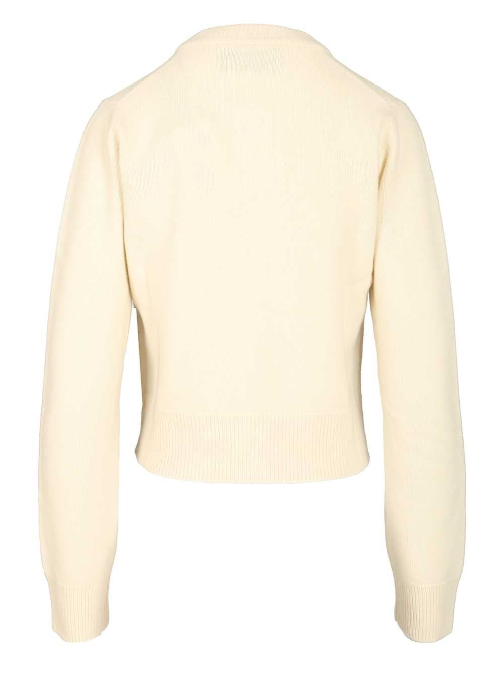 Ami Women Crew Neck Cardigan
