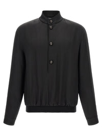 ZEGNA Zegna Men Mulberry Silk Sweatshirt