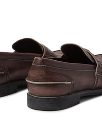 Miu Miu Women Vintage Effect Leather Loafers
