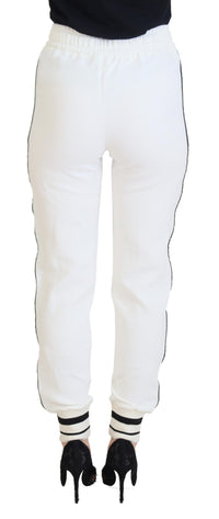 Dolce & Gabbana White DG Logo SweatWomen's Women's Pants
