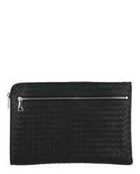 Bottega Veneta Mens Intrecciato Document Pouch