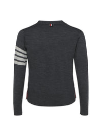 THOM BROWNE Thom Browne Men Virgin Wool Cardigan