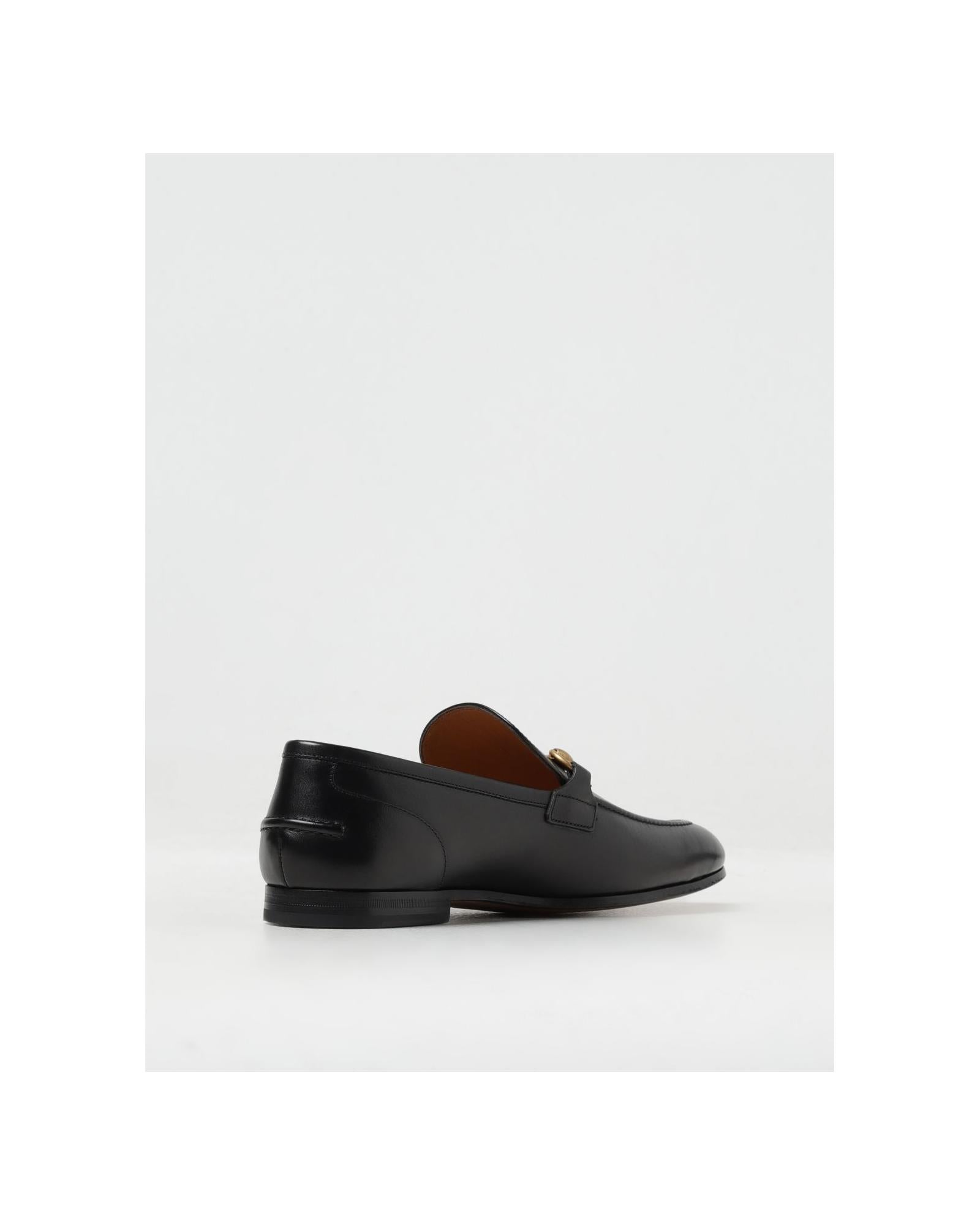 Gucci Horsebit Leather Loafer Men Black