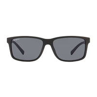 Salvatore Ferragamo Sunglasses Square Full Rim, Dark Green/Beige Frame and Green Grey Lens SF938S338