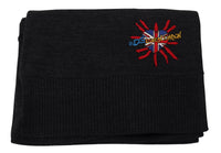 Dolce & Gabbana Dolce & Gabbana Black Sacred Heart #DGLovesLondon Wrap Women's Scarf