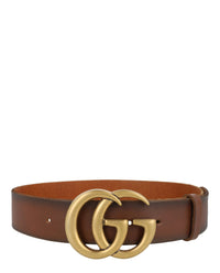Gucci Gucci Womens GG Marmont Wide Belt