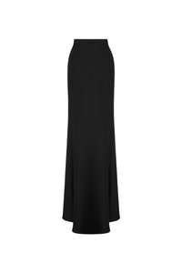 Valentino Garavani Valentino Cady Couture Long Skirt Nero 2B3Ra9B51Mm_0No