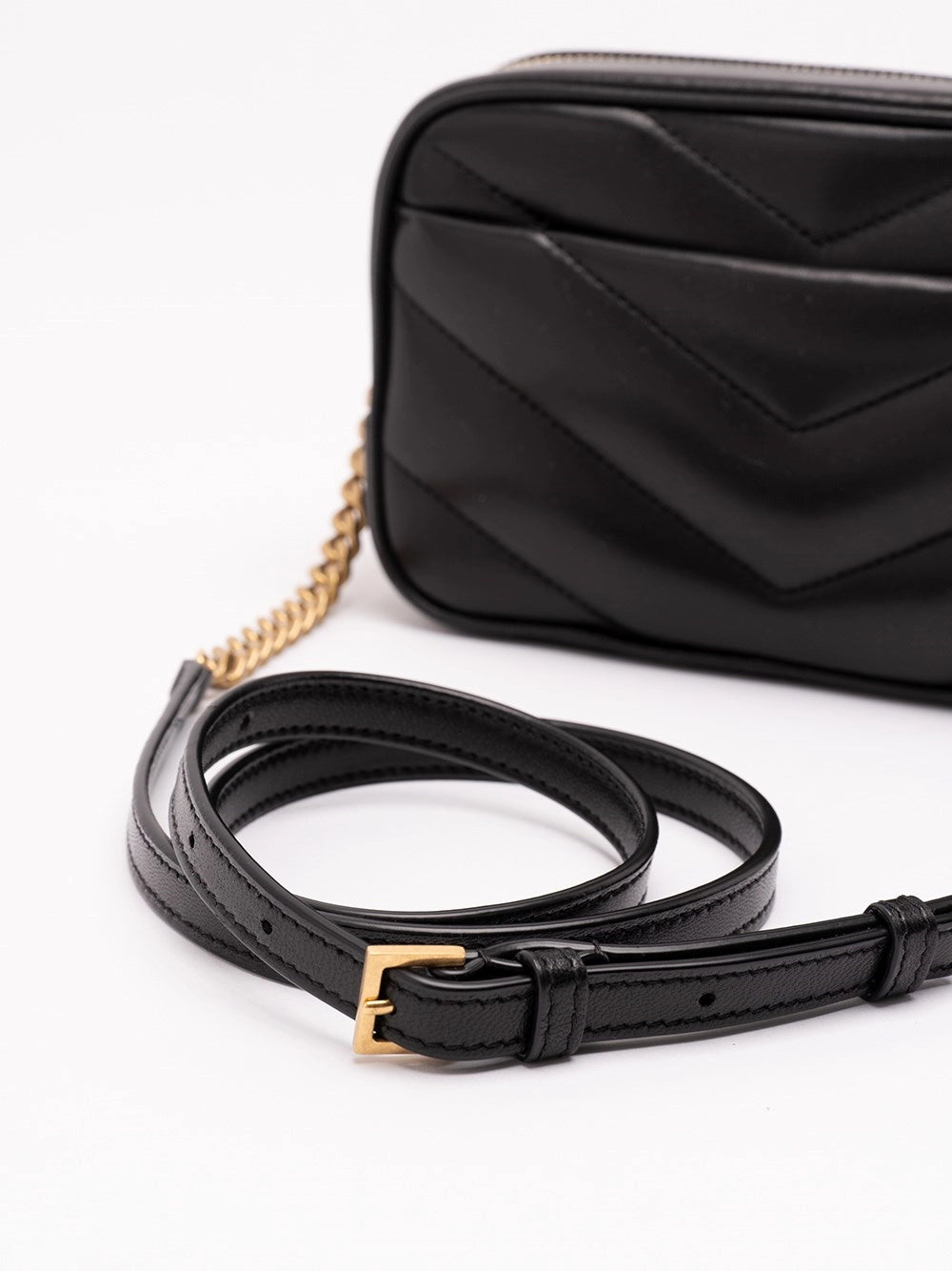 Saint Laurent Women Loulou Mini Camera Bag In Lambskin