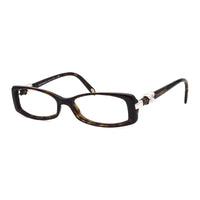 Tiffany & Co. Tiffany & Co. Eyeglasses Rectangle Full Rim, Dark Havana Frame and Clear Demo Lenses Lens TF20168015