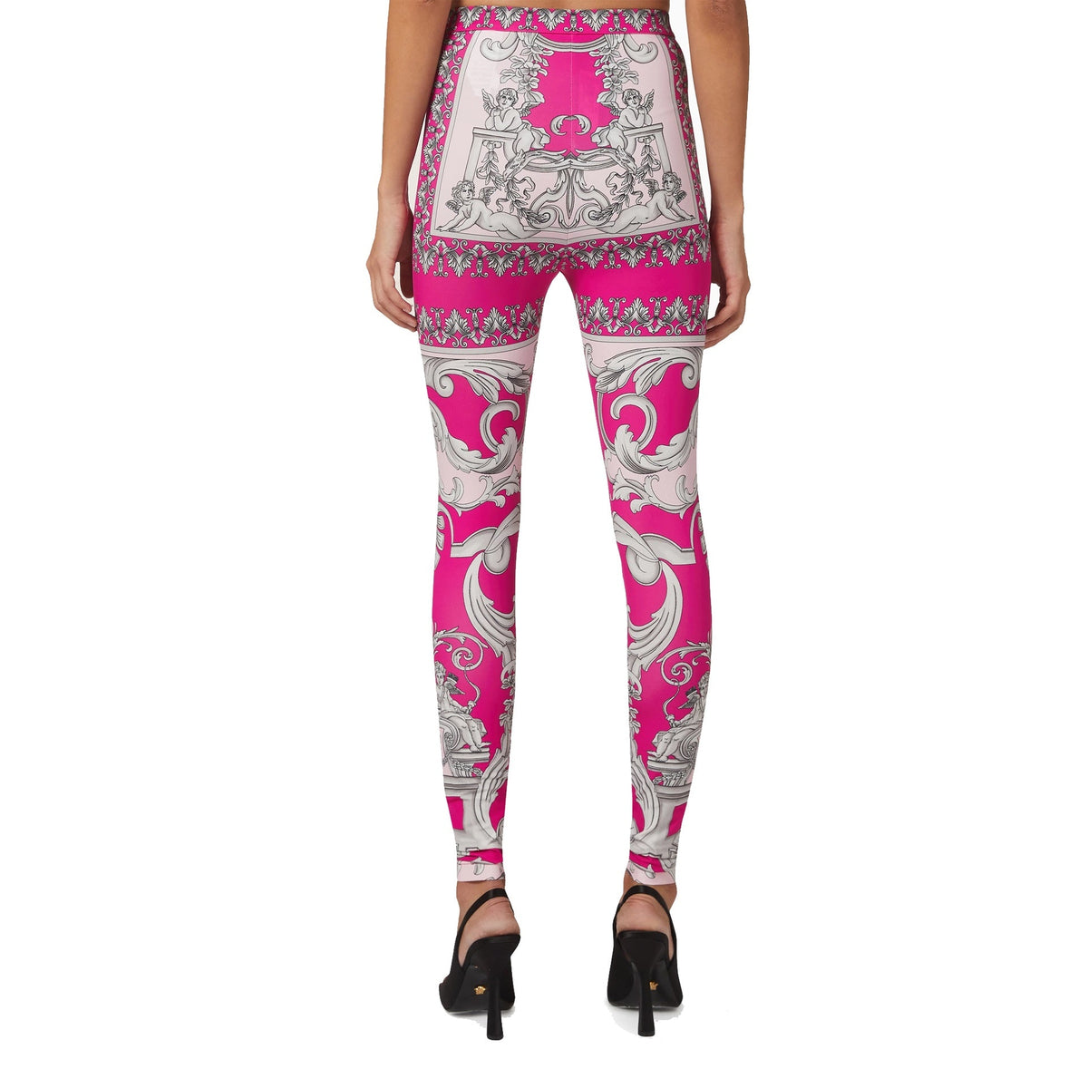 Versace Versace Baroque Print Leggings Women