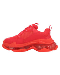Balenciaga Track Sneaker Clear Sole Chunky Men Red | Red