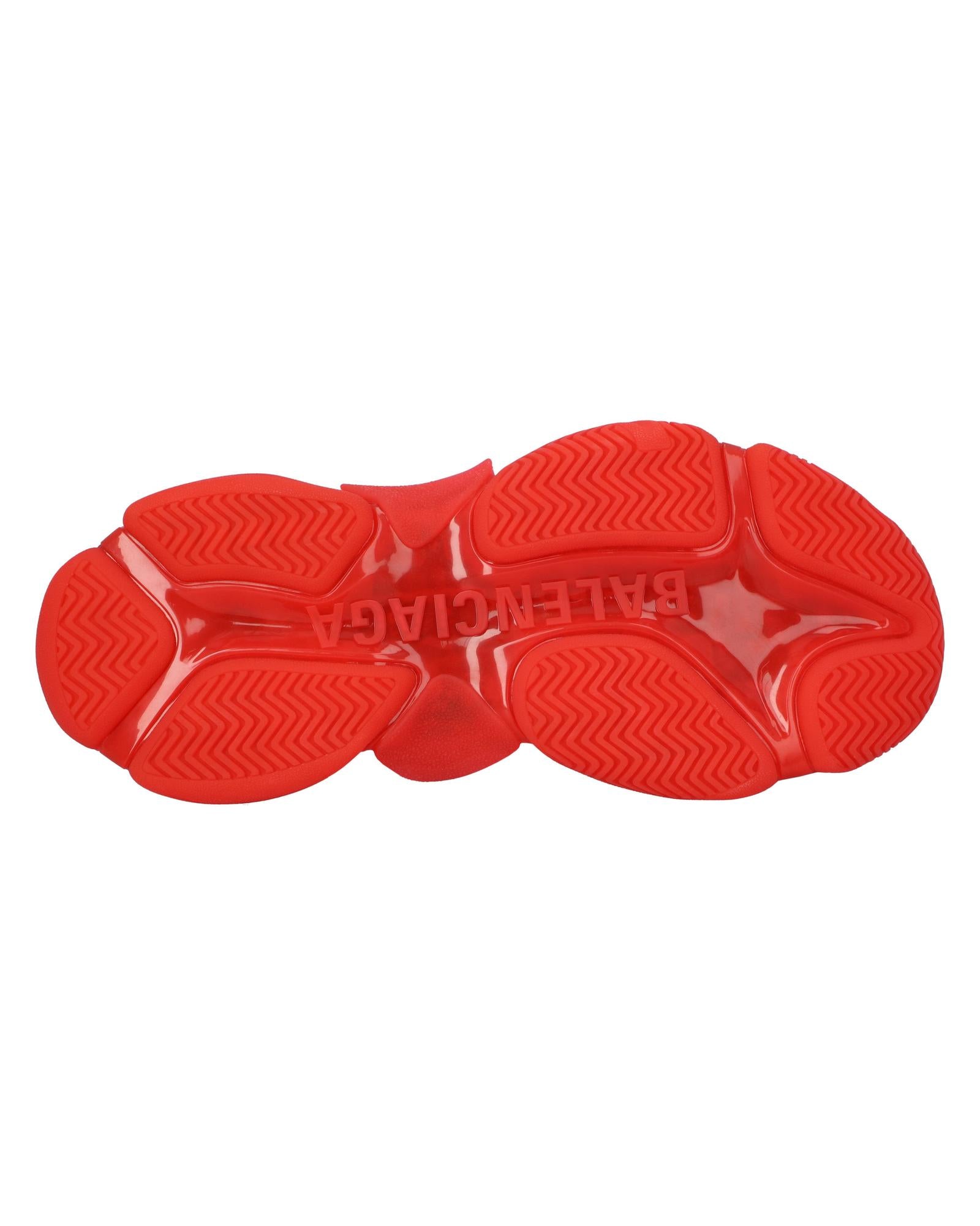 Balenciaga Track Sneaker Clear Sole Chunky Men Red | Red