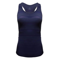 Phat Buddha Navy Blue York Racerback Tank One Size Navy Blue